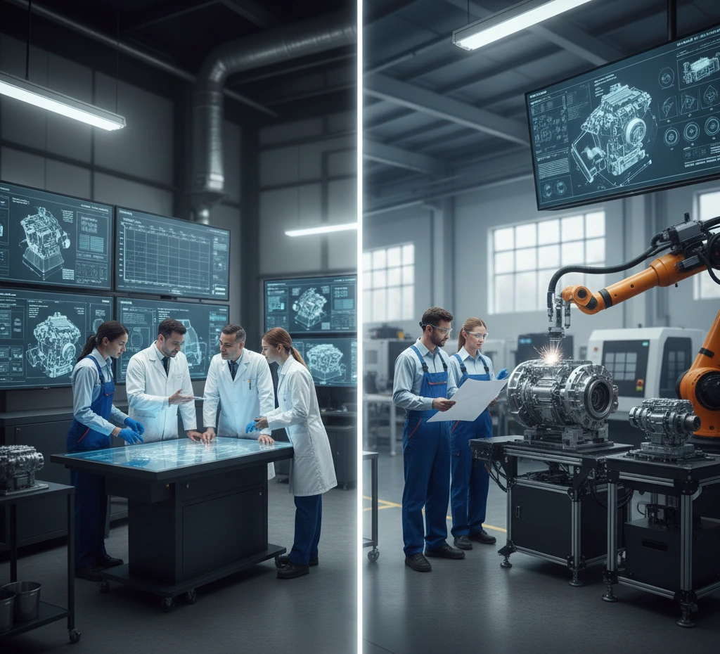 Design for manufacturing support from the initial design phase
