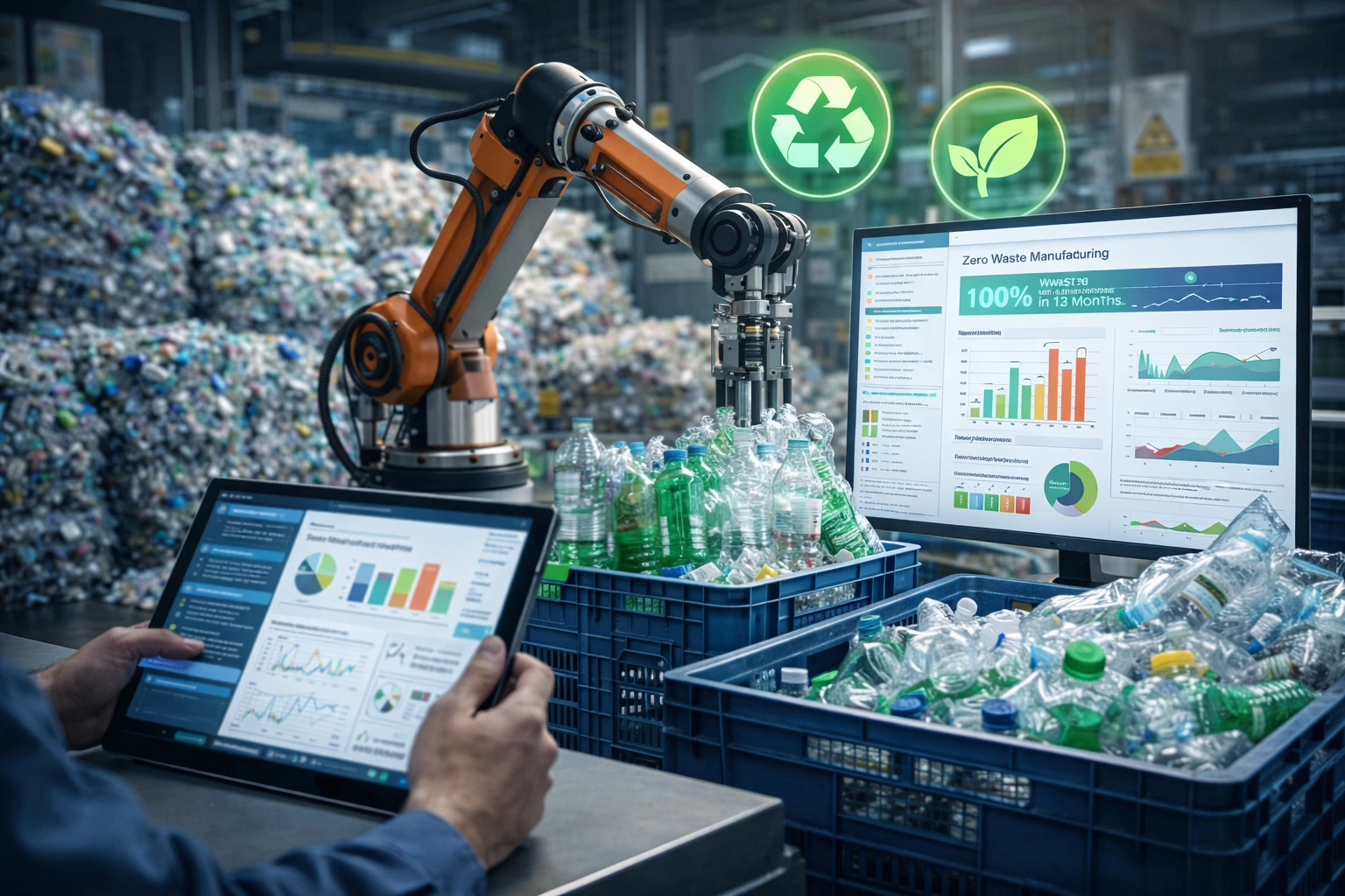 Production data analysis for continuous improvement and scrap reduction